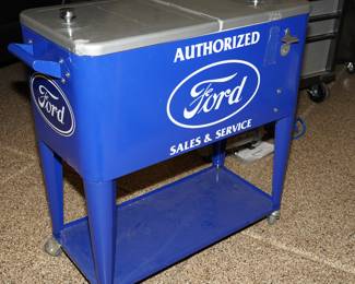 Authorized Ford Sales & Service rolling cooler