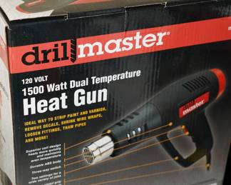 Drill Master 1500 watt dual temperature heat gun