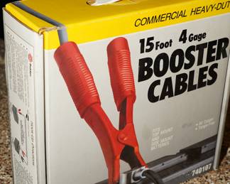 15ft 4 gage booster cables