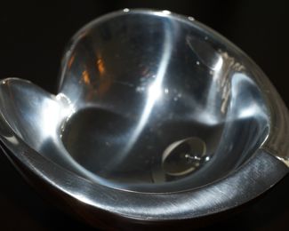 Nambe heart shaped bowl #542