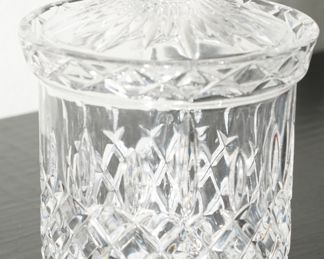 Waterford crystal biscuit jar