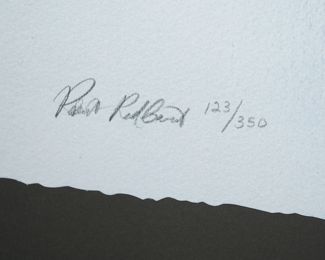 Robert Redbird-Kiowa-#123/350 signed and numbered gouache