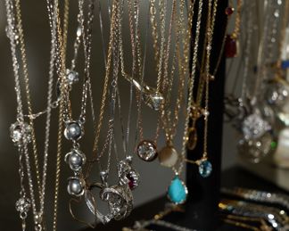 Necklaces, bracelets, rings, earrings and more.