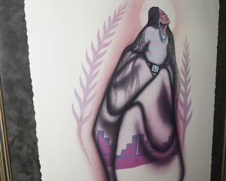 Robert Redbird gouache #55/350