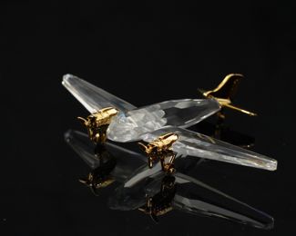 Swarovski bi-plane