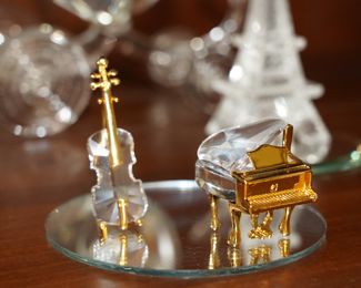 Swarovski baby grand piano