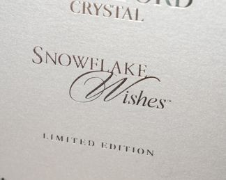 Waterford crystal snowflake