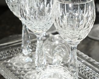Mikasa crystal glasses