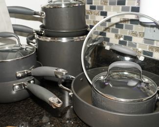 Anolon pots & pans-being sold as a set