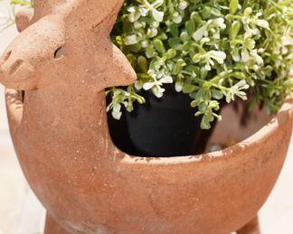 Terracotta planter