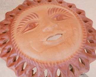Terracotta wall sun