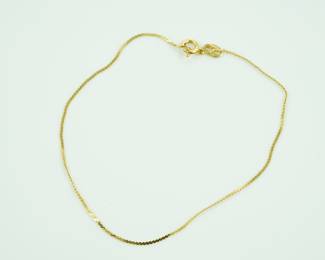 14k yellow gold bracelet