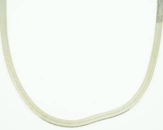 Sterling serpentine necklace