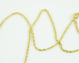 14k yellow gold chain