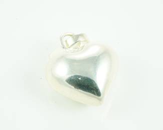 Sterling heart pendant