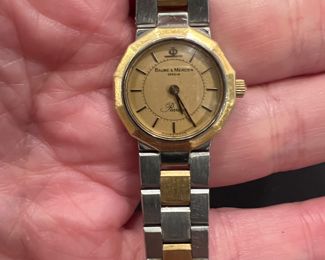 Baume and Mercier womens watch 