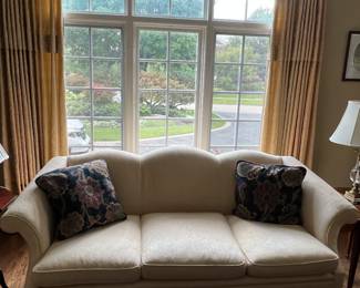 Sofa with tassel detail