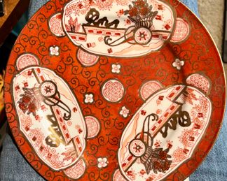 Chinese porcelain plate from mid-20th Century