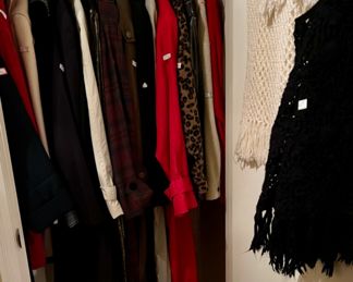 Coats, sizes large and medium