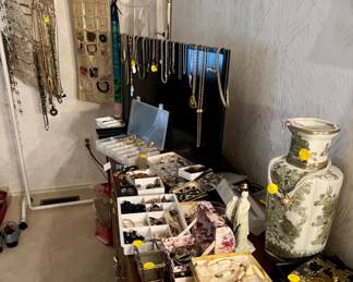 Contemporary and vintage jewelry