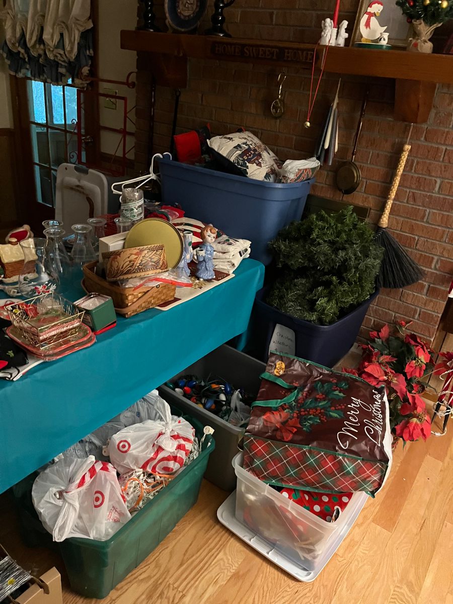 Final Day Estate Sale A lot of Christmas starts on 9/2/2023