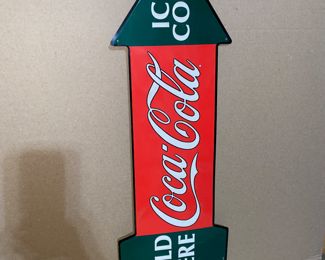 1990 Coca Cola Sold Here $8.00