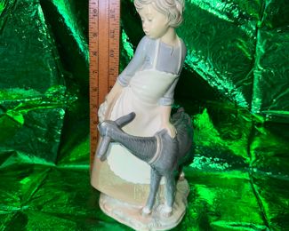 Nao by Lladro Girl with Goat $22.00