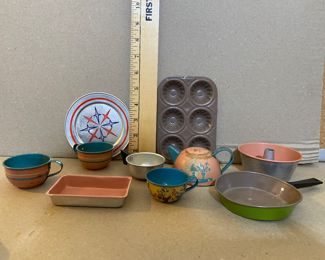 Kids Metal Play Pots and Pans $12.00