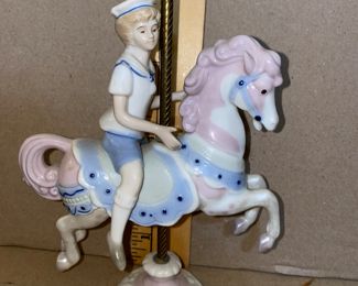 Paul Sebastian 1990 Carousel Horse $6.00 