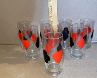 8 Poker Glasses $18.00
