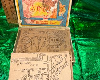 Combination Stencils by Milton Bradley $30.00