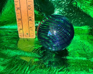 Blue Swirl Paperweight $10.00