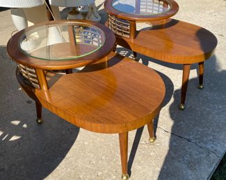 2 Mid Century Modern End Tables $200.00 