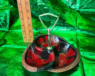 Sequoia Ware Made in the USA Divided Tray with Handle $12.00