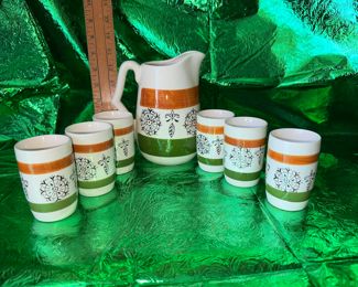 Royal Sealy Made in Japan Pitcher and Cups $15.00