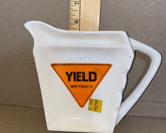 Yield Why Fight It Ashtray $6.00