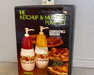 Serving Ware By Gemco Ketchup and Mustard $10.00