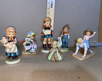 6 Figurines all $12.00 
