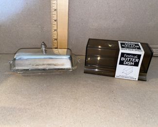 Both Butter Dishes $10.00