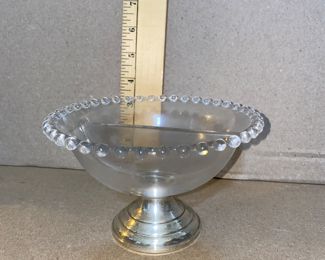 Crown Sterling Silver Weighted Divided Bowl $16.00