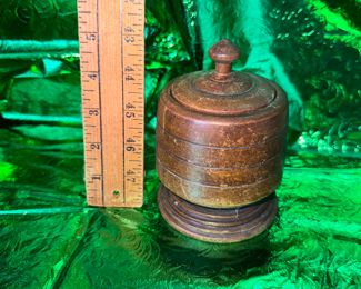 5 Inch Wood Jar $5.00