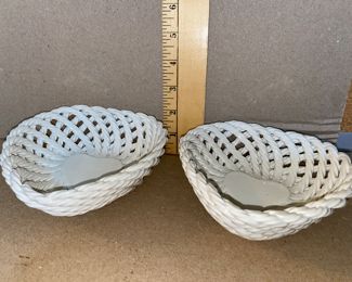2 Heart Bowls Made in Italy $12.00