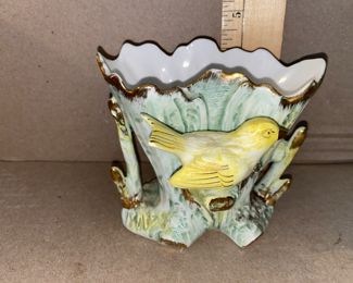 Yellow Bird Vase Ucagco $10.00