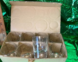 Set of 8 Star Glasses $16.00