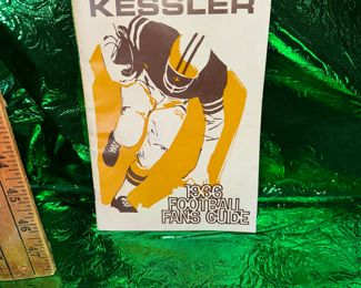 Smooth As Silk Kessler 1966 Football $8.00