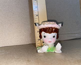 Enesco Head Vase and Card Holder $12.00