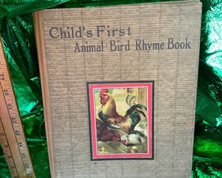 Child's First Animal Bird Rhyme Book $9.00