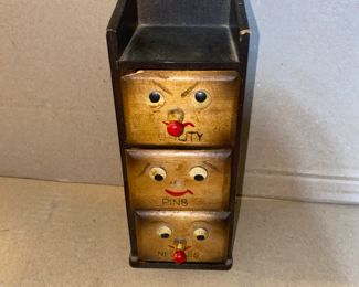 Pins and Needles Cubbies, one is missing a pull $12.00