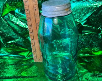 9 Inch Blue Jar $8.00