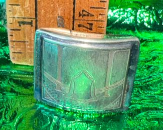 Silver Plated Belt Buckle $6.00